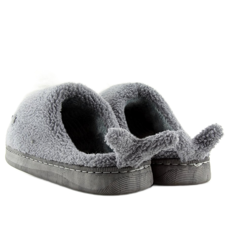 Gray women's slippers DD92 Gray grey 2