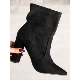 Seastar Black suede ankle boots 1