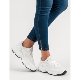 White sports shoes 1