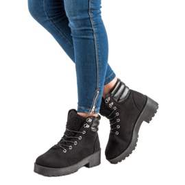 Suede Trappers black 2