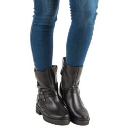 Warm boots Workers black 2