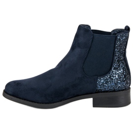 Seastar Navy blue Jodhpur boots 1