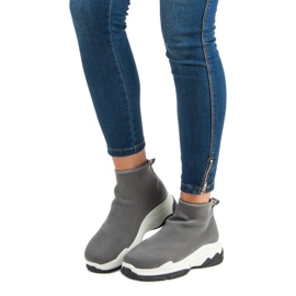 Fashionable Sports Shoes grey 1