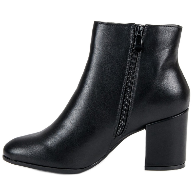 Weide Black warm ankle boots 1