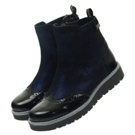 Insulated boots Ren But 4379 navy blue black 4 Insulated boots Ren But 4379 navy blue black 4