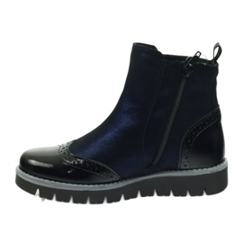 Insulated boots Ren But 4379 navy blue black 2 Insulated boots Ren But 4379 navy blue black 2