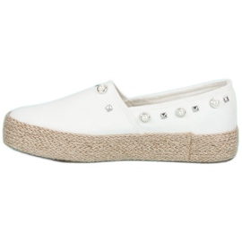 J. Star White espadrilles 1