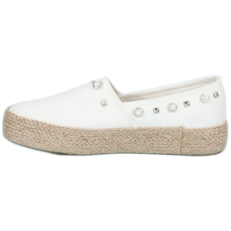 J. Star White espadrilles 1