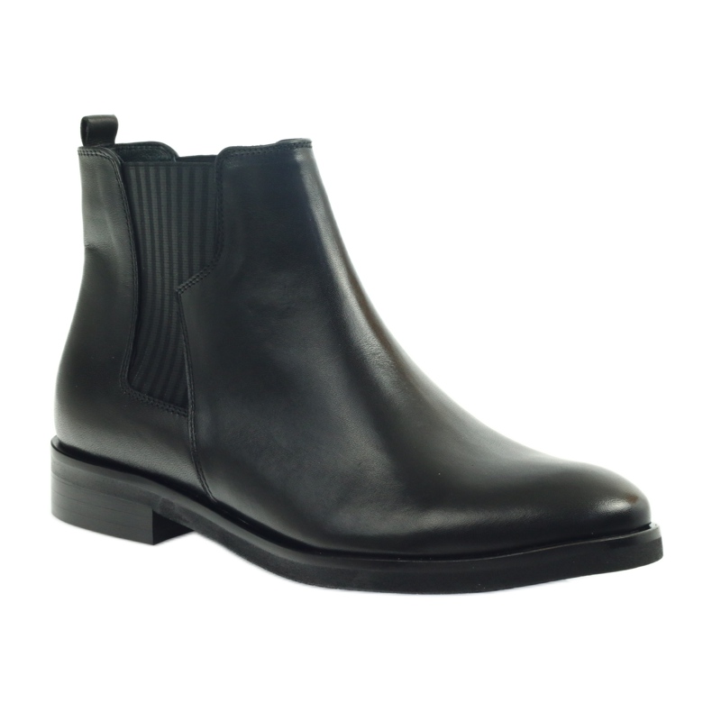 Edeo black boots, slip-on 3244 1