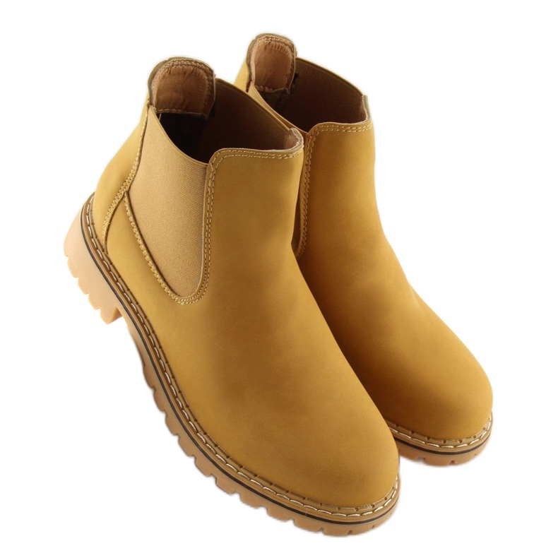 Chelsea boots camel 1367 Camel yellow 2