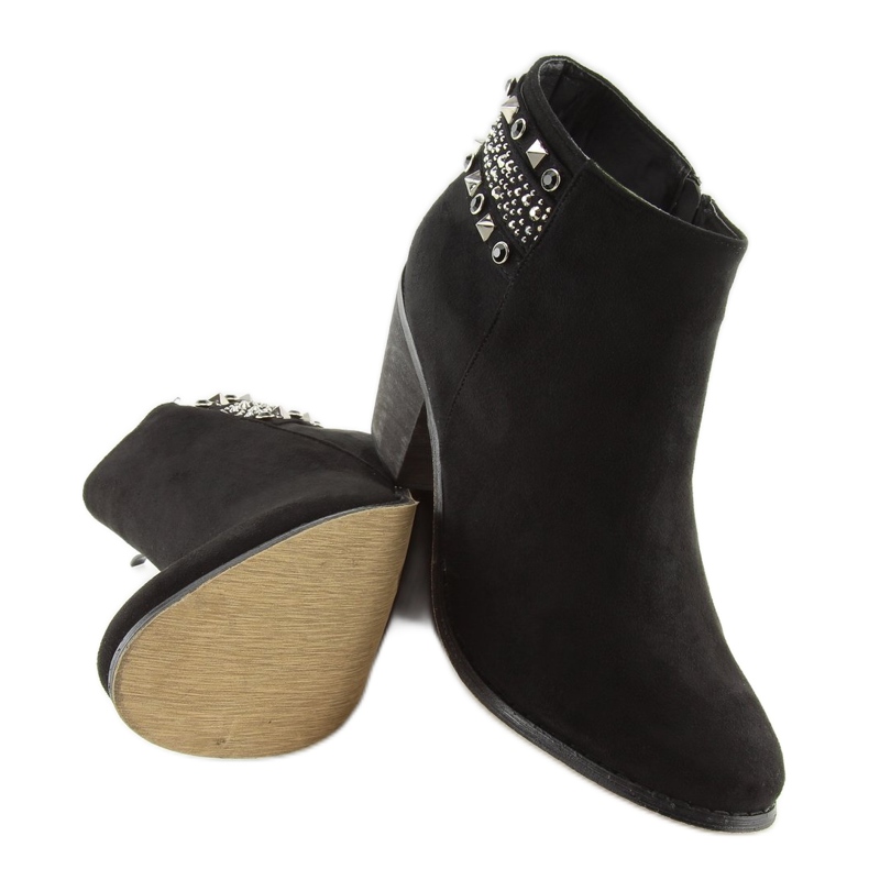 Black women's black boots L3526 Black 1 Black women's black boots L3526 Black 1