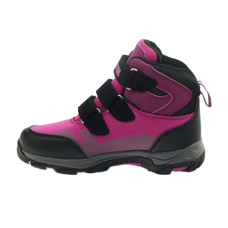 Mttrek Velcro booties MT TREK 011 fuchsia black violet pink 2