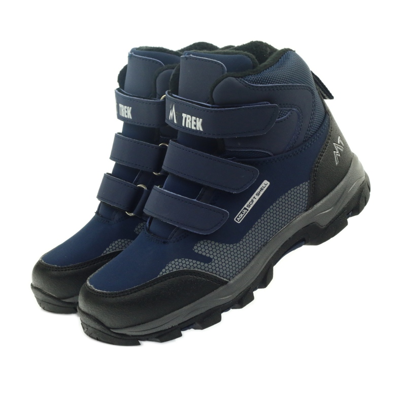Mttrek Velcro boots MT TREK 012 navy blue black 4