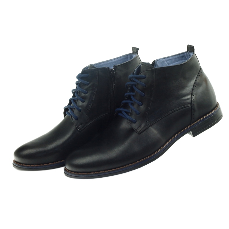 Black Nikopol 677 black winter boots 4