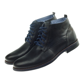 Black Nikopol 677 black winter boots 3