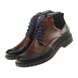 Brown men's boots Nikopol 683 3