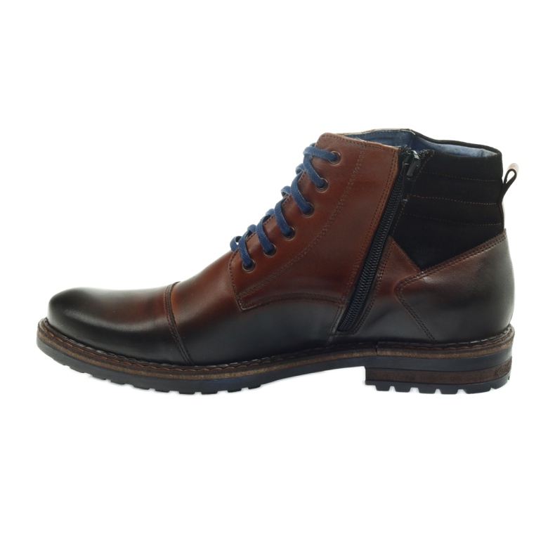 Brown men's boots Nikopol 683 2