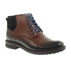 Brown men's boots Nikopol 683 1