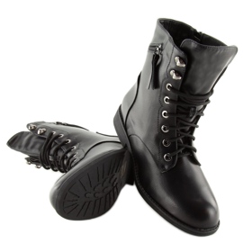 Lace-up boots black workery 168-177 black 1