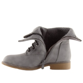 Lace-up boots gray workery 168-177 Gray grey 2