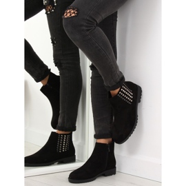 Black Chelsea boots for women 108-107 Black 1