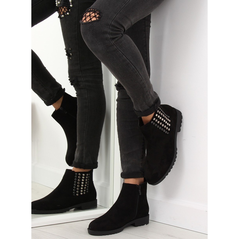 Black Chelsea boots for women 108-107 Black 1 Black Chelsea boots for women 108-107 Black 1