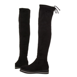 Black boots for women 512-PG black 2