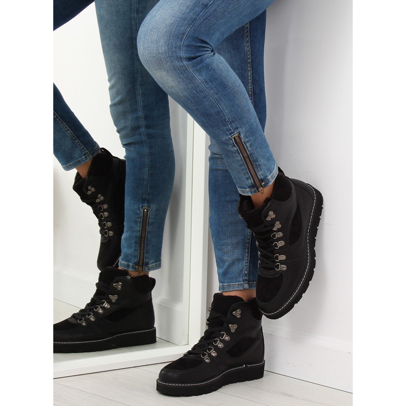 Black women's trappers 769-PA Black 2