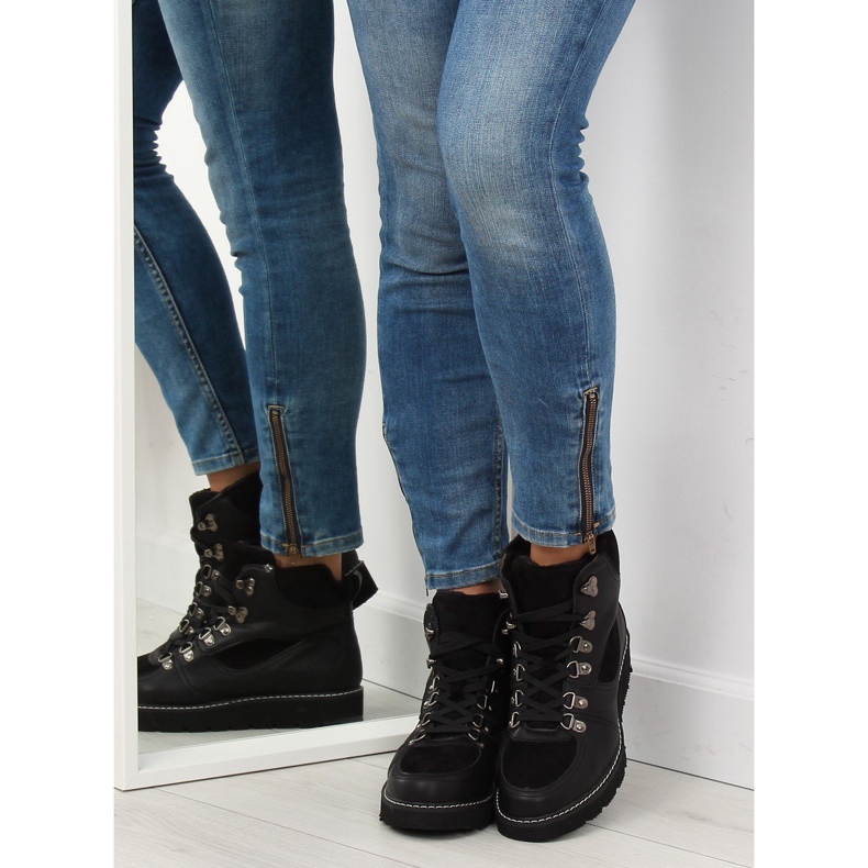 Black women's trappers 769-PA Black 1