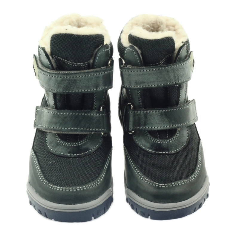 Leather boots with a Bartuś membrane boots grey 3 Leather boots with a Bartuś membrane boots grey 3