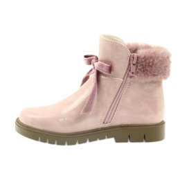 American Club American boots booties winter boots 18015 pink 1