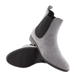 Gray women's galoshes gray D61 Gray grey 2