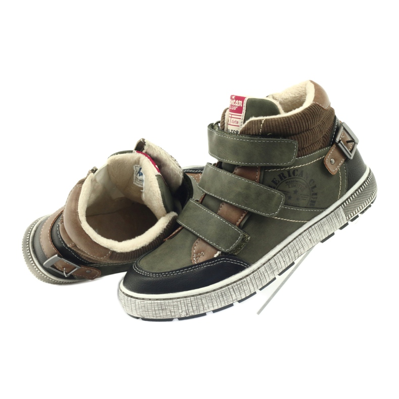 American Club green winter sports shoes 17779 black brown 4 American Club green winter sports shoes 17779 black brown 4