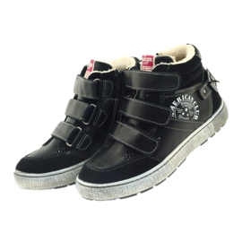 American Club, black winter sports shoes 17779 3