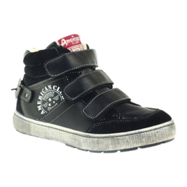 American Club, black winter sports shoes 17779 1