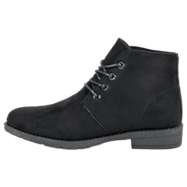 Black Tied Boots 1