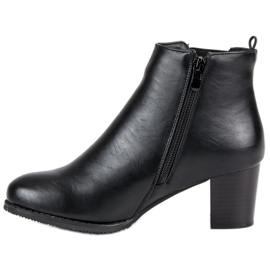 J. Star Jodhpur boots on high heels black 1