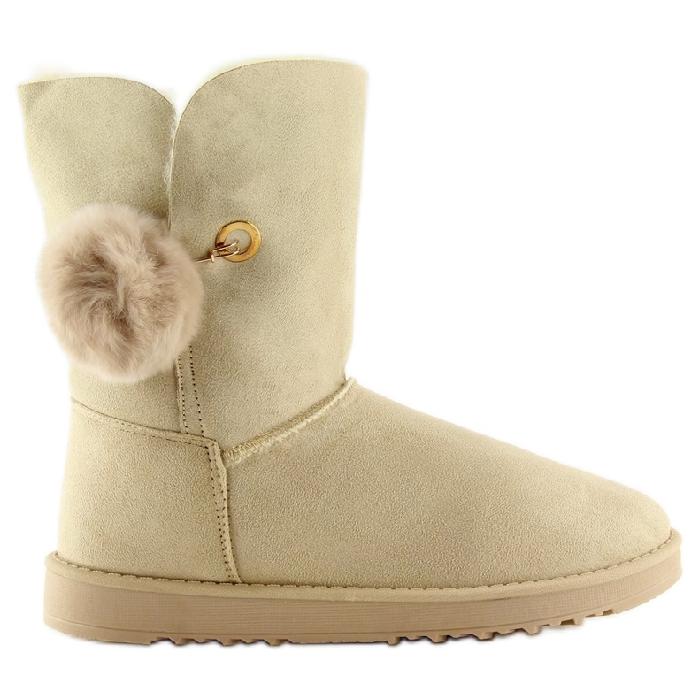 Emusy with pompom beige SP04P beige 2