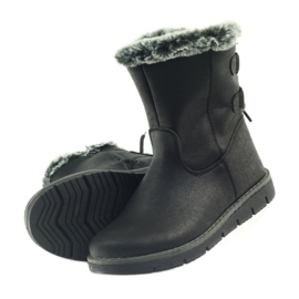American Club American high boots winter boots with tin black 5 American Club American high boots winter boots with tin black 5
