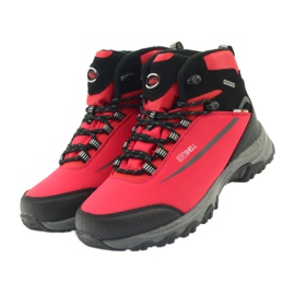 American Club Softshell trekking with a membrane black red 4