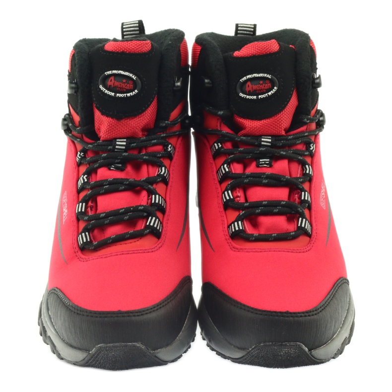 American Club Softshell trekking with a membrane black red 3