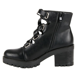 Fashionable boots for fall black 1