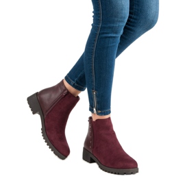 Lovery Casual boots red 2