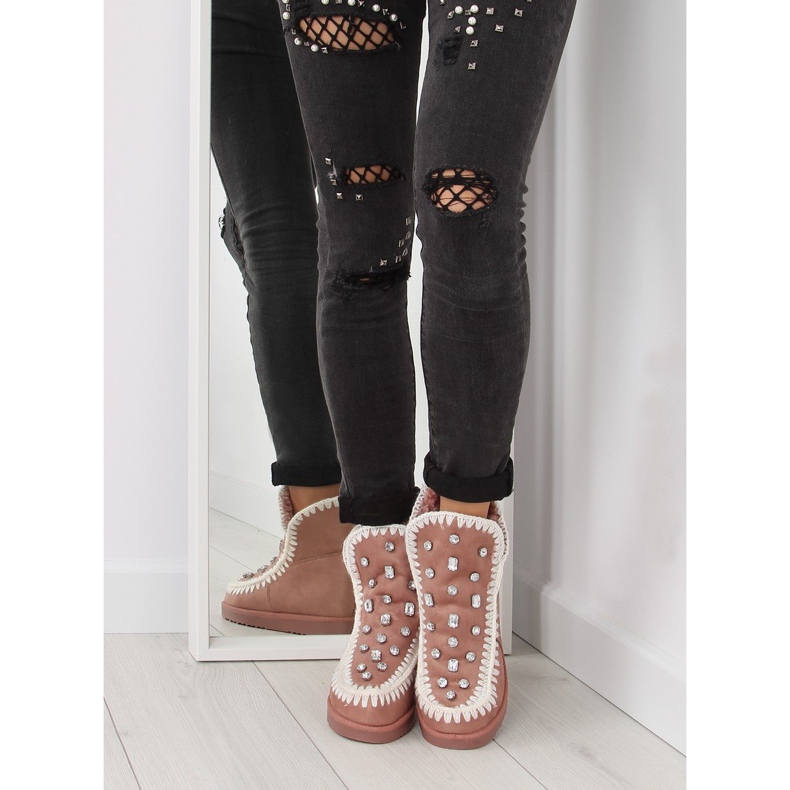 Pink Ankle boots pink DD62P Pink 2