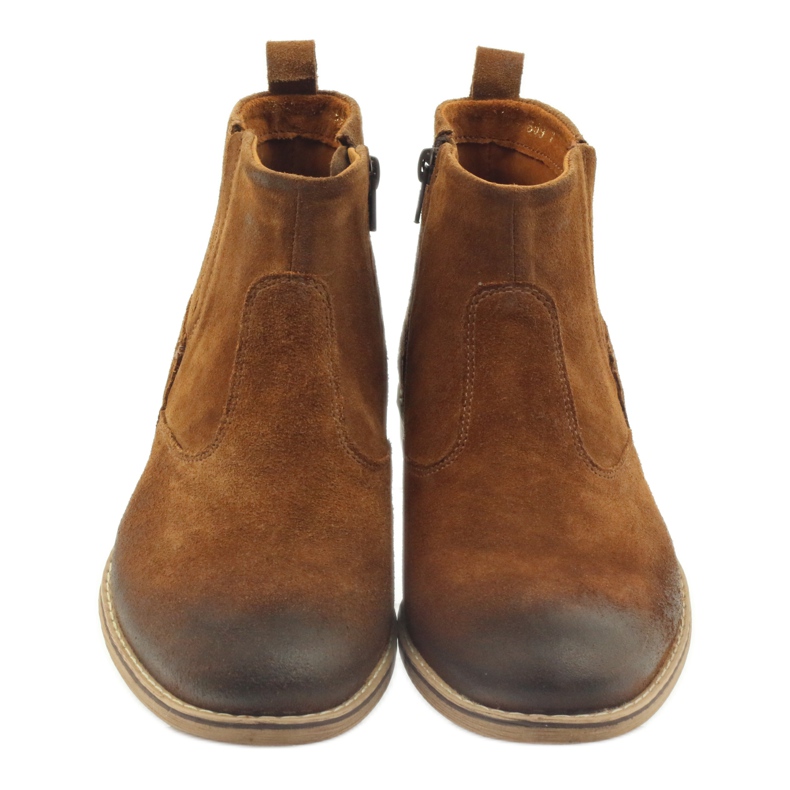 Riko men's boots Jodhpur boots 859 red multicolored 3