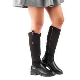 Classic black boots 1
