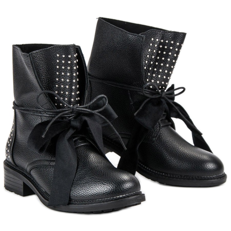 Seastar Fashionable workery boots black 1