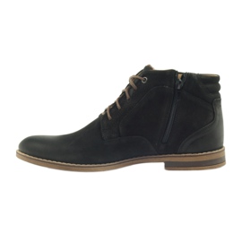 Riko boots Jodhpur boots men's shoes with a zipper black 2
