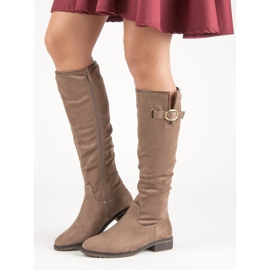 Super Me Classic suede boots brown 2