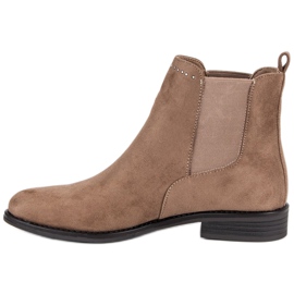 Groto Gogo Casual Chelsea boots brown 1